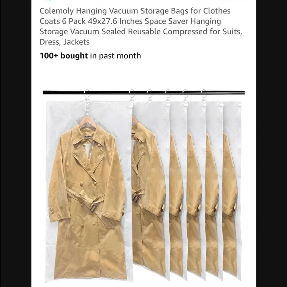 Garment bags for for storage